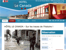 Tablet Screenshot of hotellecanada.com